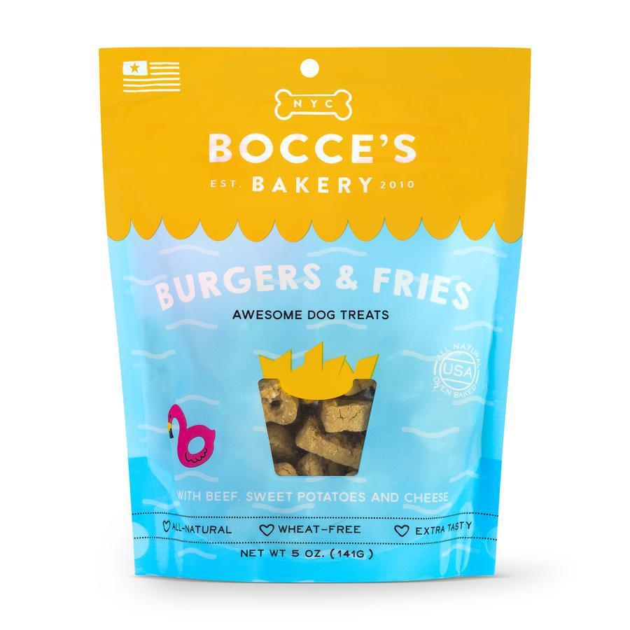 Bocce's Bakery Basics Burgers & Fries Dog Biscuits